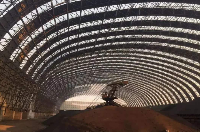 枝江概述原料场封闭技术的特点和类型